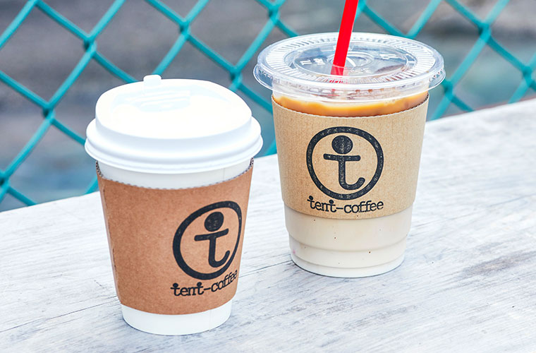 tent-coffee